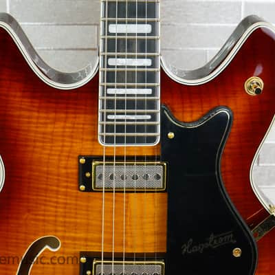 Hagstrom '67 Viking II - Vintage Sunburst image 4