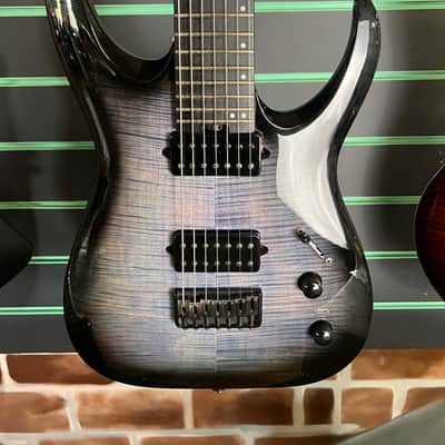 Jackson Pro Series Signature Misha Mansoor HT7FM Oceanburst 2017 Electric Guitar image 4