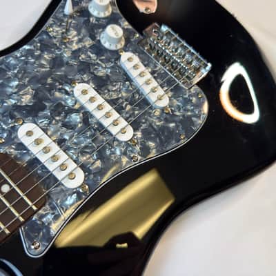 Squier Affinity Series Stratocaster (2009, Black) with Maple Fretboard – Very Good Condition | Tested by Mostly Music image 11