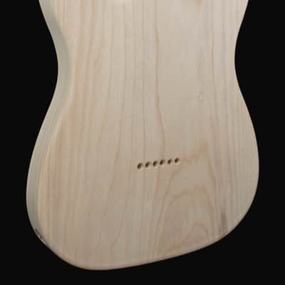 Telecaster body thinline ash + ash top image 4