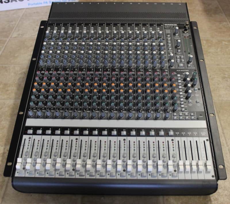 Mackie  ONYX 1604 Mixer (used) image 1