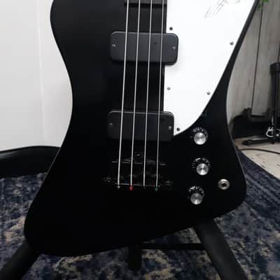 Gibson Thunderbird Short Scale Bass - Black with Case - Used image 1