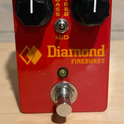 Diamond FBR-2 Fireburst V2 Fuzz / Distortion 2010s - Red image 1