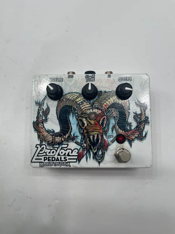 Pro Tone Pedals Ram’s Skull Fuzz 2008 Distortion Protone Guitar Effect Pedal image 1