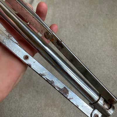 Ludwig Flat base cymbal stand 60s - bottom only Chrome image 8