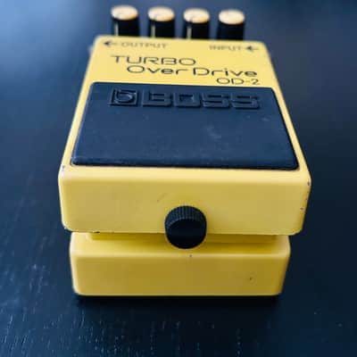 BOSS OD-2 Turbo OverDrive 1987 Vintage MIJ - Made in Japan Black Label image 5