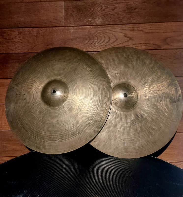 K ZILDJIAN istanbul 15" hihat 1960s-1970s - B20 image 1