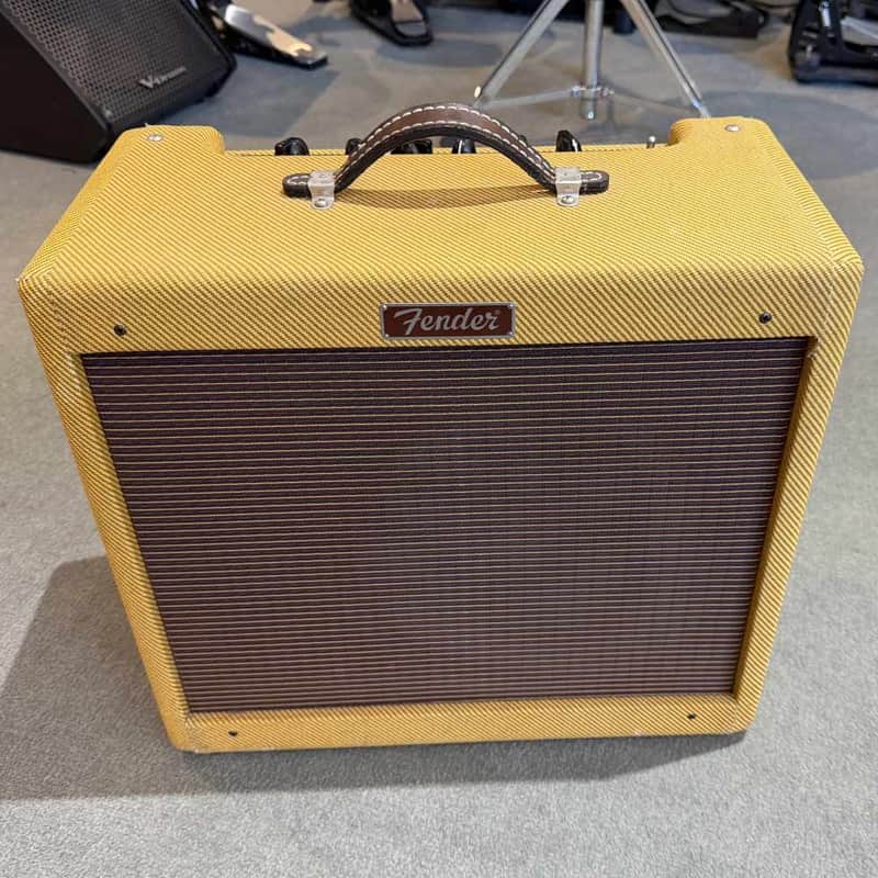 Fender Blues Junior 15W 1x12 Guitar Tube Amp - Lacquered Tweed (Pre-Owned) image 1
