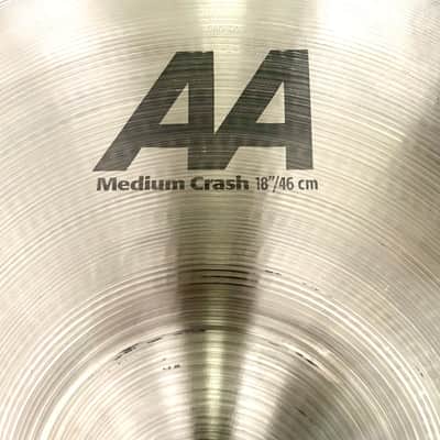 Sabian 18” AA medium Crash Cymbal 2000’s - Brilliant image 4