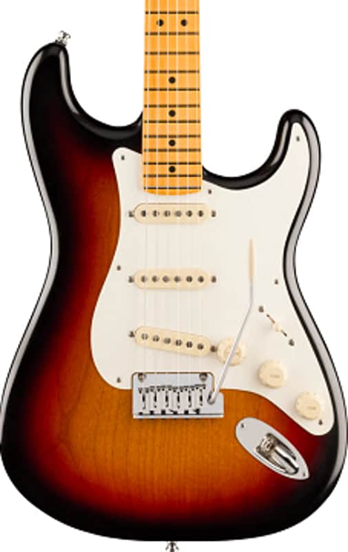 Fender American Ultra Luxe Vintage '50s Stratocaster Electric Guitar. Maple Fingerboard, 3-Color Sunburst TGF33 image 1