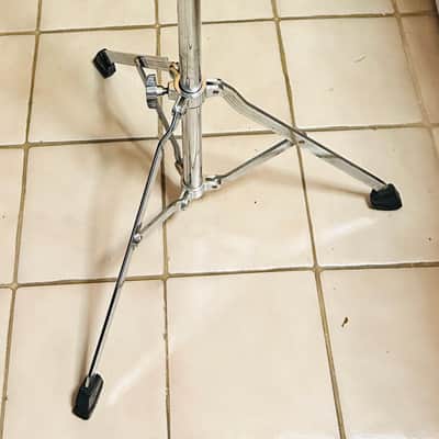 Vintage Tama Red Label Single Braced Straight Cymbal Stand - 2 Tiered image 3