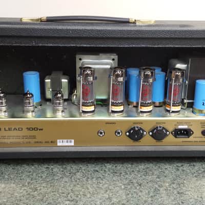 Marshall 1959 Super Lead Reissue 100 Watts Late 90's Black & Gold image 2