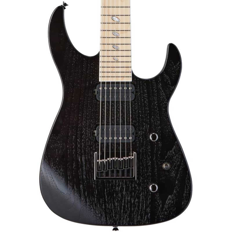 2022 Caparison Dellinger7-WB-FX MF Transparent Charcoal Black