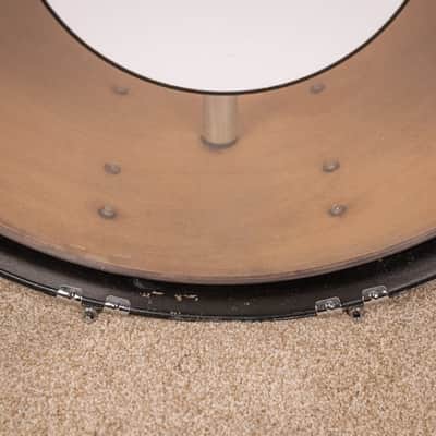 1980s Rogers XP-8 Jet Black Drum Pearl Drum Set 14x22 9x13 and 16x16 image 13