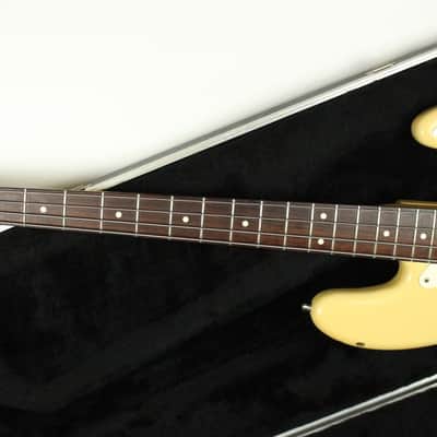 1984 Vintage Fender JAZZ BASS Alder Olympic White Dan Smith Era E3 Series +OHSC USA 1980s image 13