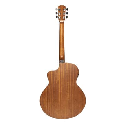 JN Guitars Glencairn Series Acoustic Electric Guitar w/ Gig Bag - Natural image 3