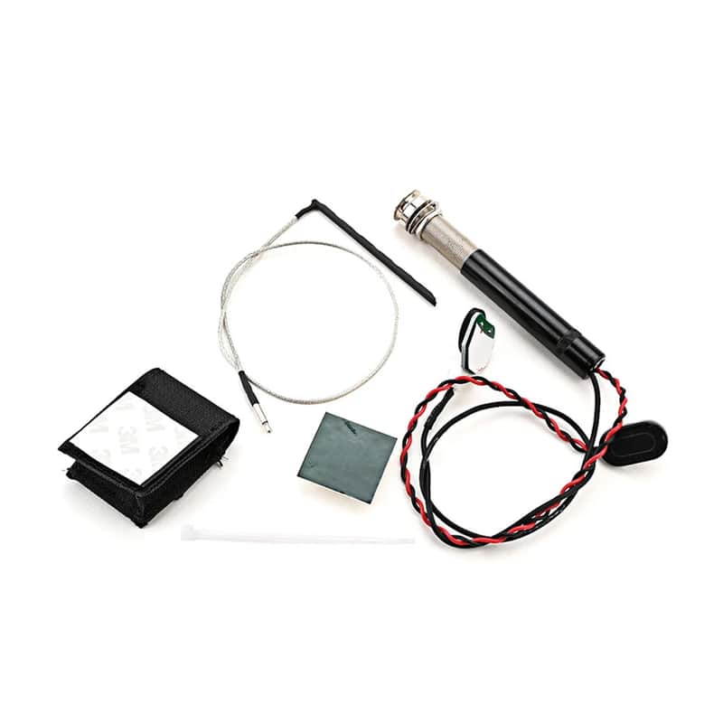 New Acoustic Guitar Active Endpin Jack Preamp Piezo Pickup Volume Control Metal USA image 1