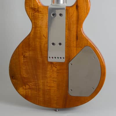 Travis Bean  TB-1000A Artist LEFT HANDED Solid Body Electric Guitar (1977), ser. #1189, original black tolex hard shell case. image 4