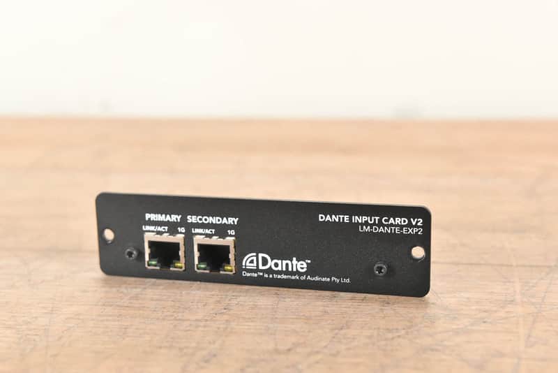 Digital Audio Labs LM-DANTE-EXP2 Dante Input Card CG004D6 image 1