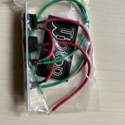 Tiptop Audio Zeus Access Dual Miniature Front Panel Power Switches 2010s - Silver image 2