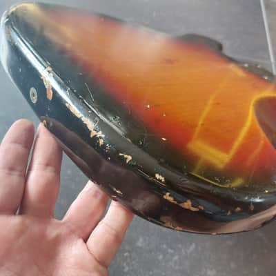 Fender Precision Bass body 1975/1976 - Sunburst image 8