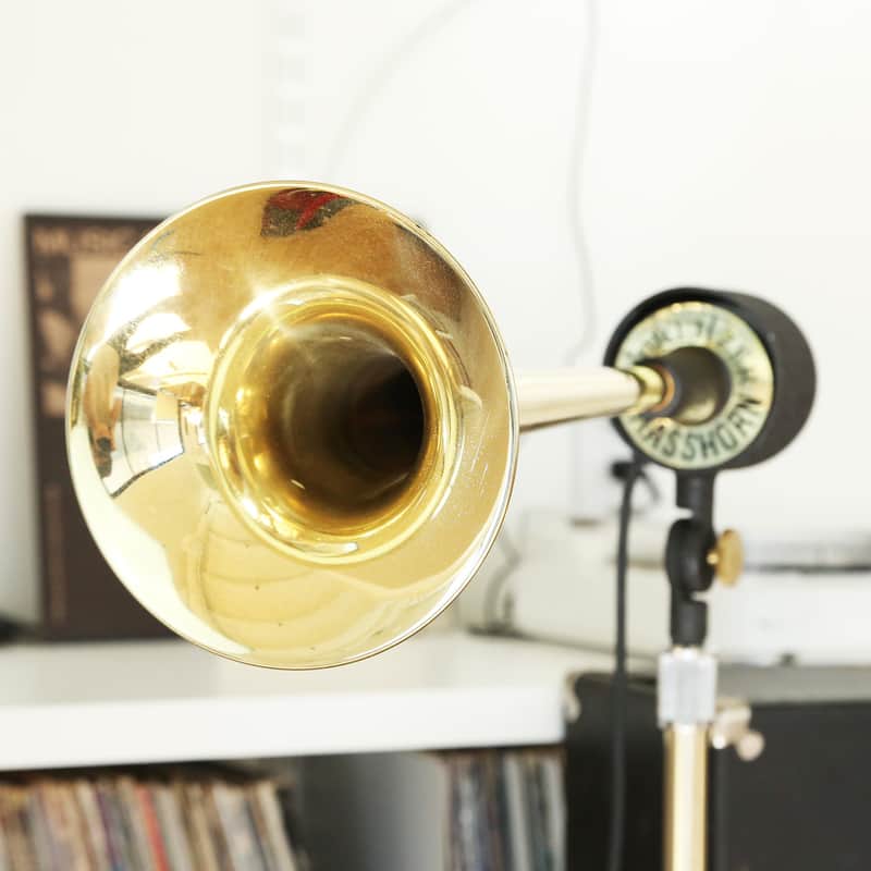 1967 Wurlitzer Brasshorn Model 7250 Vintage Brass Horn - Original Case, Price List, Harmon Mute! image 1