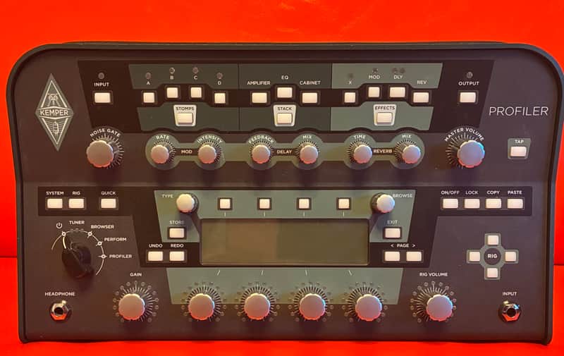 Kemper Profiler PowerHead 600-Watt Digital Modeling Guitar Amp Head MKI and bag image 1