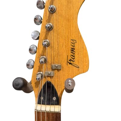 Vintage Framus Strato DeLuxe Model 5/168-52 1968 Sunburst Owned By Moon Valjean of Goldfinger image 6