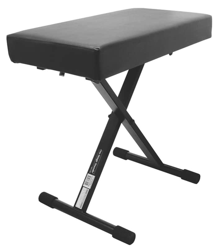 On Stage KT7800+ Deluxe 4 Position X-Style Bench image 1
