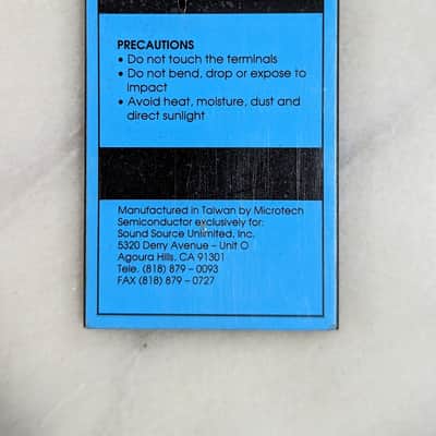 Yamaha TG55 Sound Source Unlimited Modern Artist Soundscapes ROM Memory Card image 2