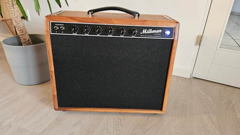 Milkman Half Pint 5-Watt 1x12" Guitar Combo New Moon Walnut image 1