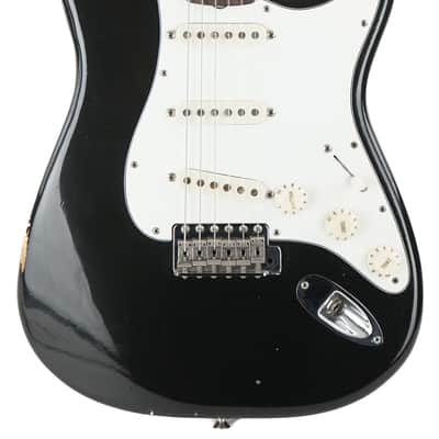 1982 Fender American Vintage '62 Reissue Fullerton Stratocaster Black image 2