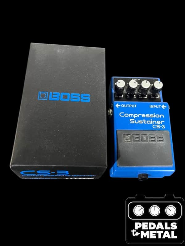 Boss CS-3 Compression Sustainer (Black Label) 1986 - 1992 - Blue - X15953 image 1