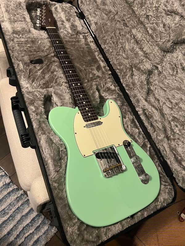 Fender Limited Edition American Professional Telecaster with Rosewood Neck Surf Green 2018 image 1