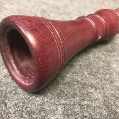 Professional Baroque style Oboe A-415HZ, Hard  wood of Purple core wood oboe image 2