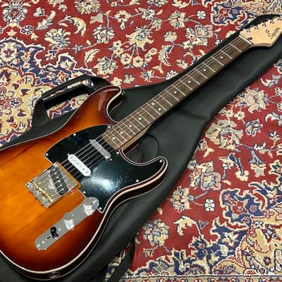 Squier Paranormal Custom Nashville Stratocaster “Partsecaster” 2025 - Chocolate 2-Colour Sunburst image 10