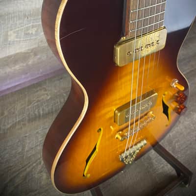 B&G Little Sister Crossroads Non-Cutaway P90 – Tobacco Burst - USED image 5