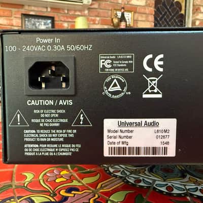 Universal Audio LA-610 MKII Tube Channel Strip - Big Tone, Low$$$ image 7