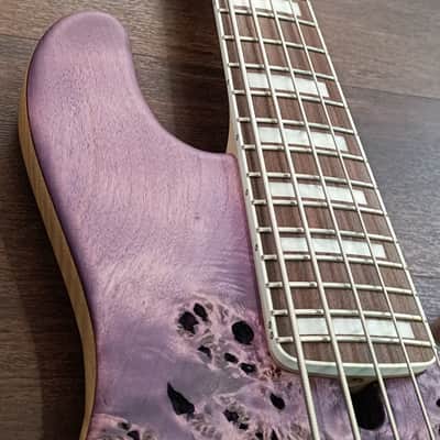 Mayones Jabba Mala 5 Federico Malaman Signature - Antique Violet Raw image 5