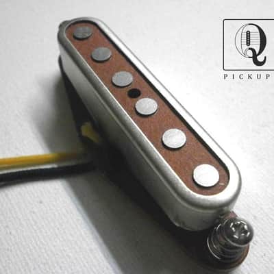 Red Top A3 Telecaster Neck Open RAW Cover Pickup Hand Wound Tele by Q pickups Custom Fits Fender image 1
