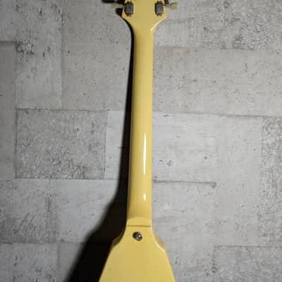 Aria Pro II Flying V FV-650D 1981 White Dimarzio Super Distortion image 10