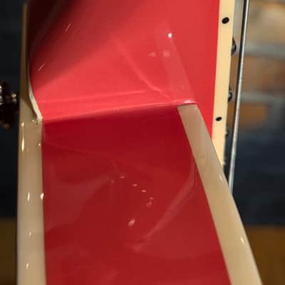 D'Angelico Premier SS Semi-Hollow Single Cutaway Stairstep Tailpiece, Ovangkol Fretboard Fiesta Red w/ Original Gig Bag image 12