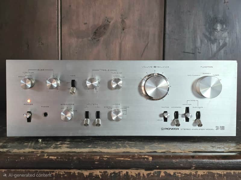 Pioneer SA-7500 40-Watt Stereo Solid-State Integrated Amplifier