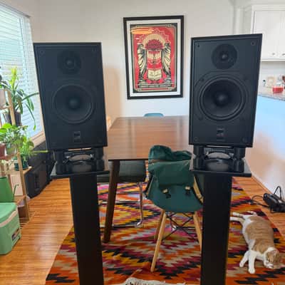 ATC SCM12 Pro Passive Studio Monitors – Consecutive Pair + IsoAcoustics & Floor Stands image 8