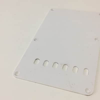 Fender American Vintage Reissue White Relic 1-Ply Strat Tremolo Cover Guitar Back Plate USA Stratocaster image 6