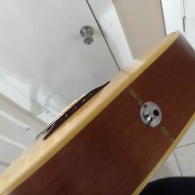 Fender BG29 NAT Acoustic/Electric Bass with Hard Case image 7