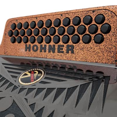 Hohner Anacleto Rey Especial FBE Accordion--COPPER image 4