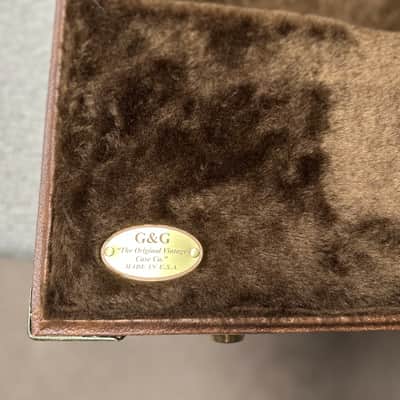 RARE 2001 Fender American Deluxe Zone Bass Vintage Hard Case (OHSC) - Brown Tweed image 3