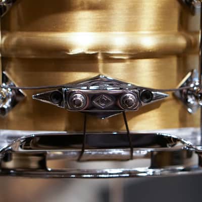 Craviotto 5.5x14" Masters Metal Brass Snare Drum - 2013 - #29/40 - NEW OLD STOCK image 4