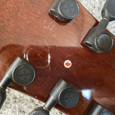 40 Inch Acoustic Electric Guitar, Mahogany Body, Rosewood Fingerboard image 18